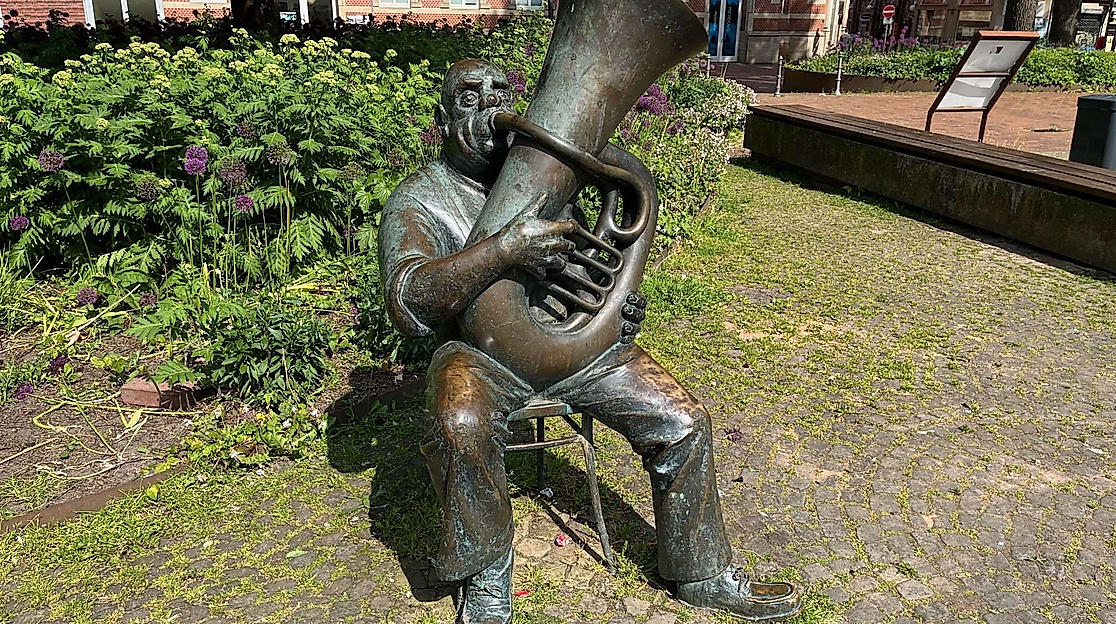 Tuba Bläser von Arne Ranslet