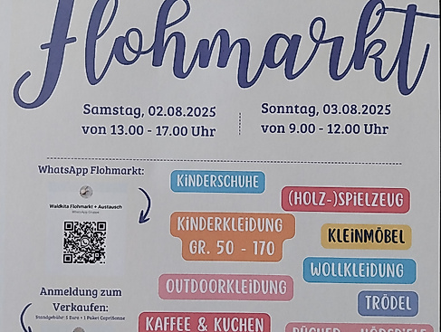 Flohmarkt Deichreihe Osten 02.08. u. 03.08.2025