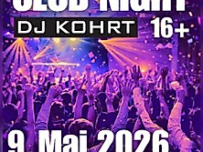Club Night 16+ mit DJ Kohrt