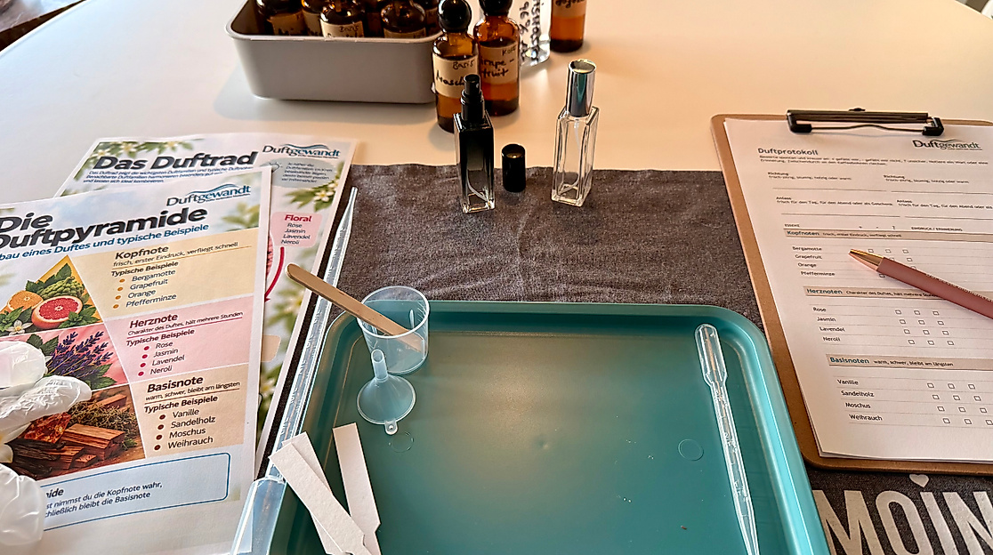 Workshop Parfümherstellung