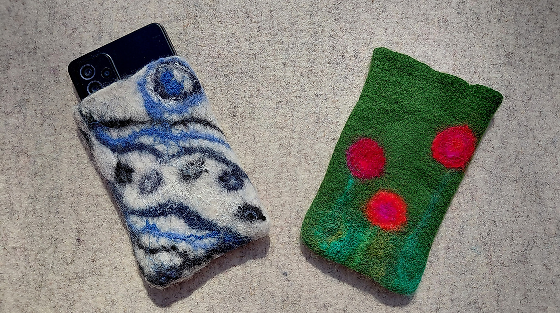 Kreativworkshop: Handytaschen filzen
