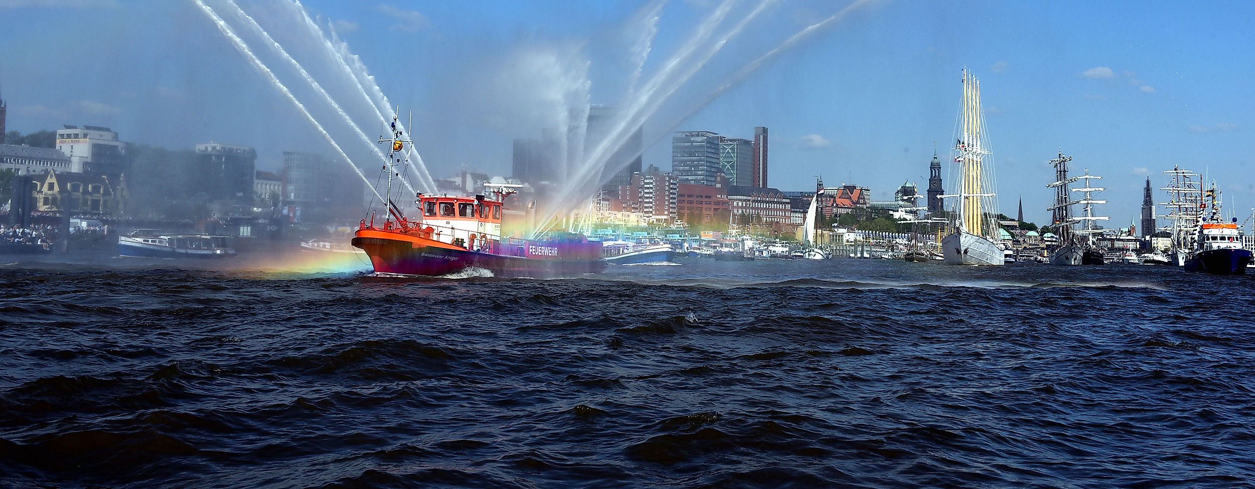 Große Einlaufparade