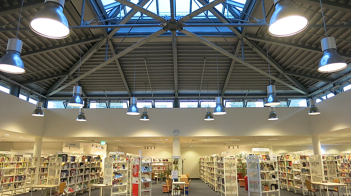 Die Bücherhalle Harburg