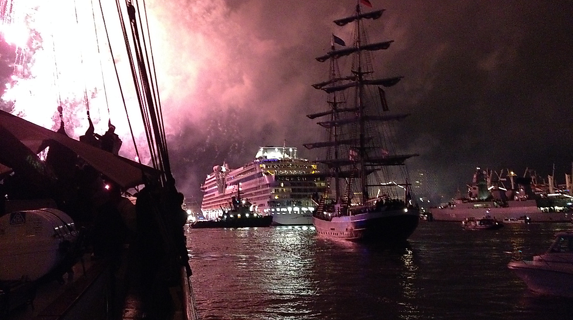 Feuerwerk Hafengeburtstag