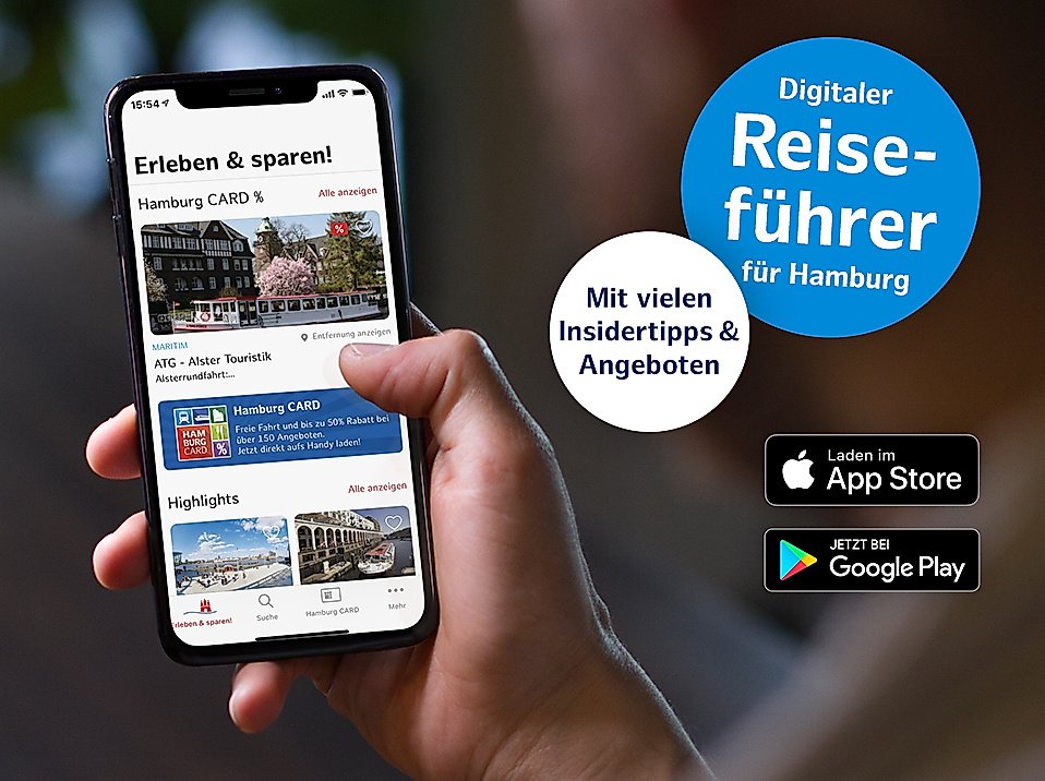 Hamburg App Erleben und Sparen - Reiseführer