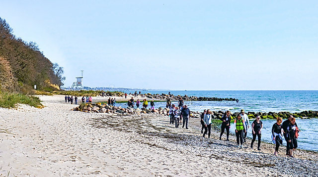 Megamarsch Ostsee