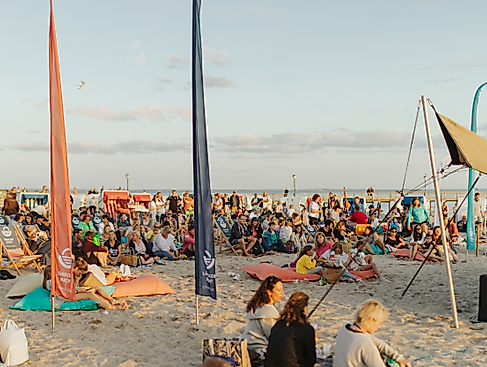 Musik im Strandkorb Pelzerhaken 2023 Publikum © TALB Joelle Dörnath
