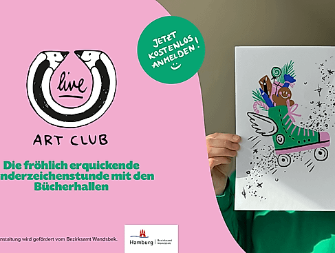 Zeichenstunde mit dem Live Art Club: Nikolausstiefel