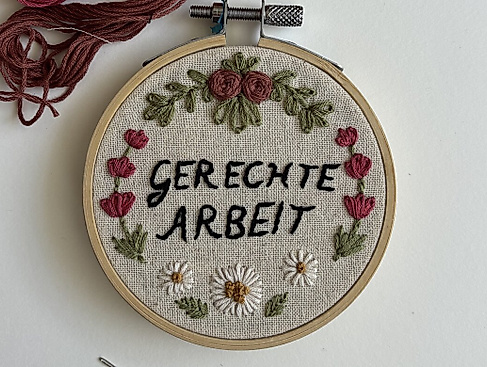 Protest-Sticken in der Zukunftswerkstatt