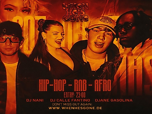 Flyer When He`s Gone