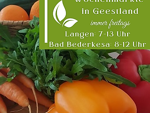 Wochenmärkte in Geestland