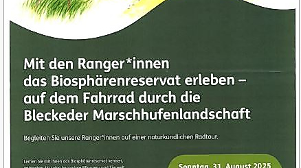 Mit den Rangerinnen und Rangern das Biosphärenreservat erleben
