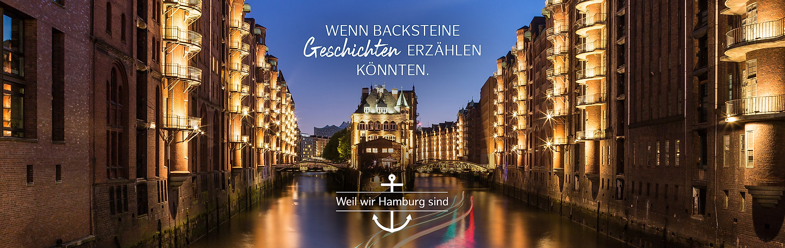 Speicherstadt bei Nacht