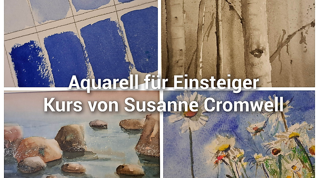 Basiskurs Aquarell bei Susanne Cromwell