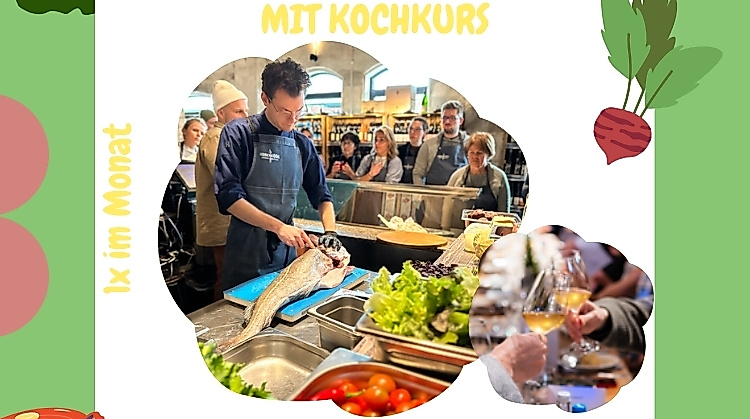 Markthallentour und Kochkurs