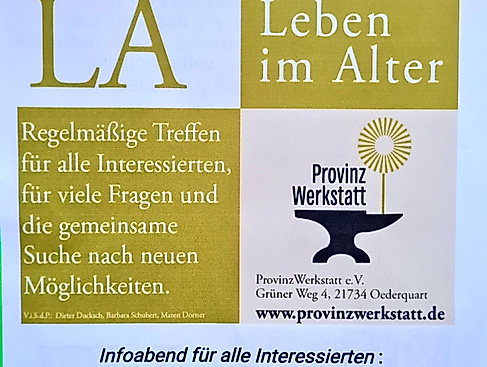 Infoabend für alle Interessierten