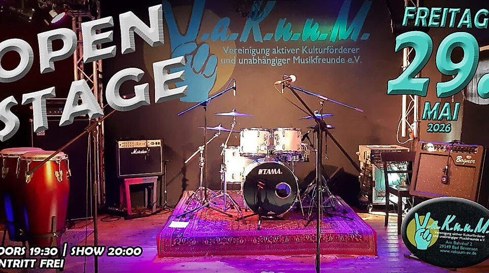 OPEN STAGE im VaKuuM