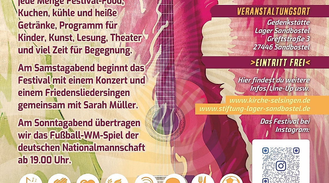 FriedensFestival in der Gedenkstätte Lager Sandbostel