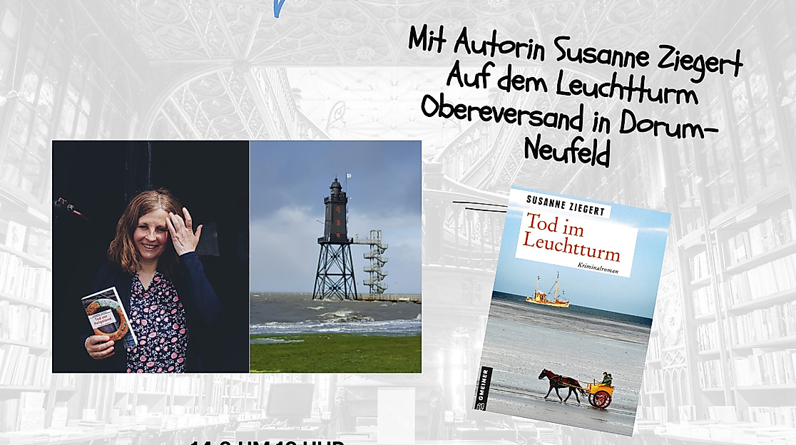 Krimilesung mit Musik auf dem Leuchtturm Obereversand