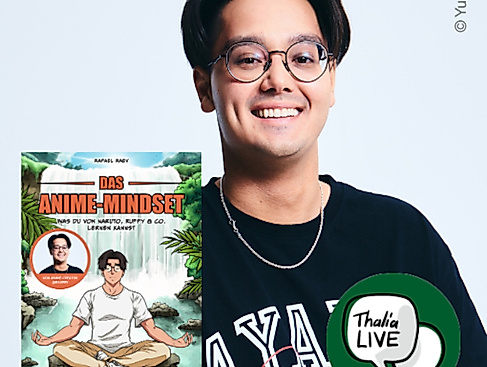 Anime-Youtuber Raafey Live! - BookTalk zu "Das Anime-Mindset"