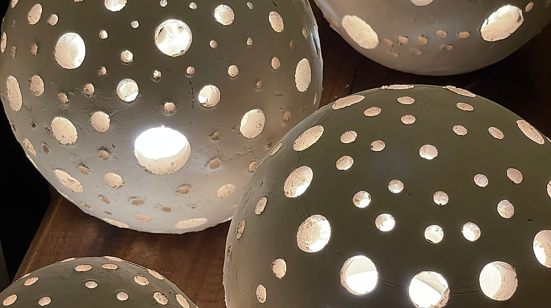 Keramikwerkstatt Lichtkugeln