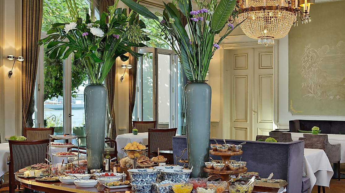 Hotel Louis C. Jacob Hamburg: Frühstücksbereich