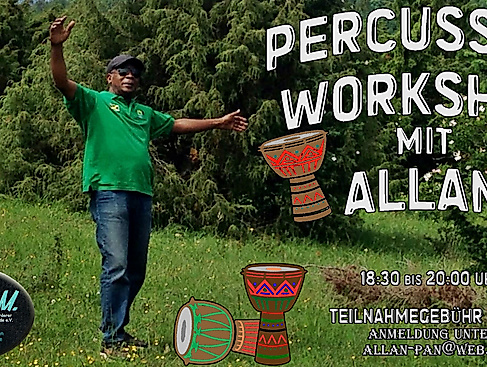 Percussion – Workshop mit Allan