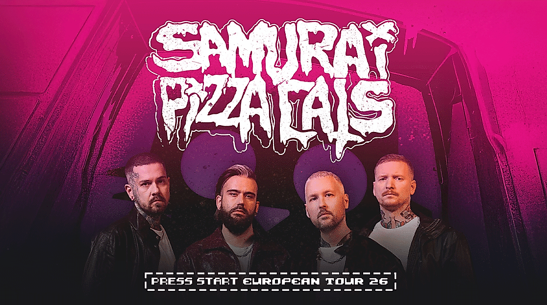 Samurai Pizza Cats - Press Start European Tour 2026