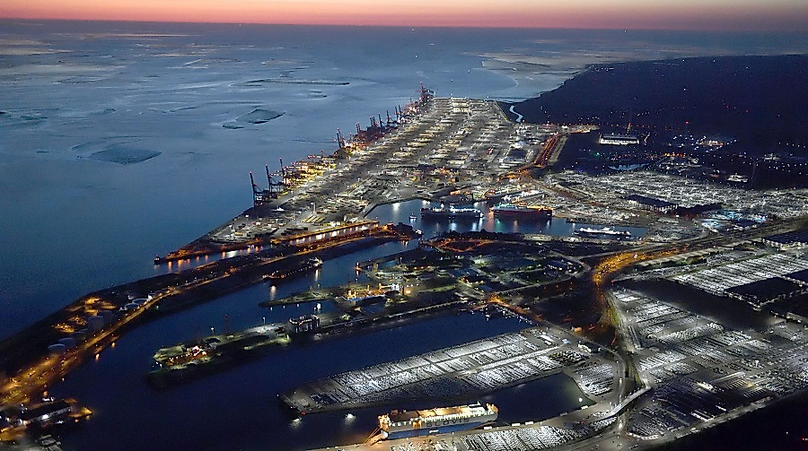 Lichterfahrt mit dem HafenBus