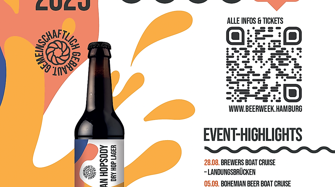 Hamburg Beer Week 2025 Poster