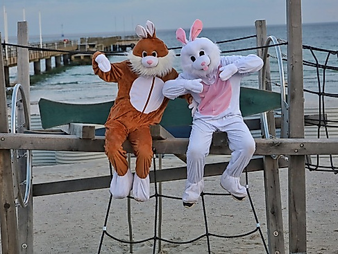 Osterhasen Mini-Disco