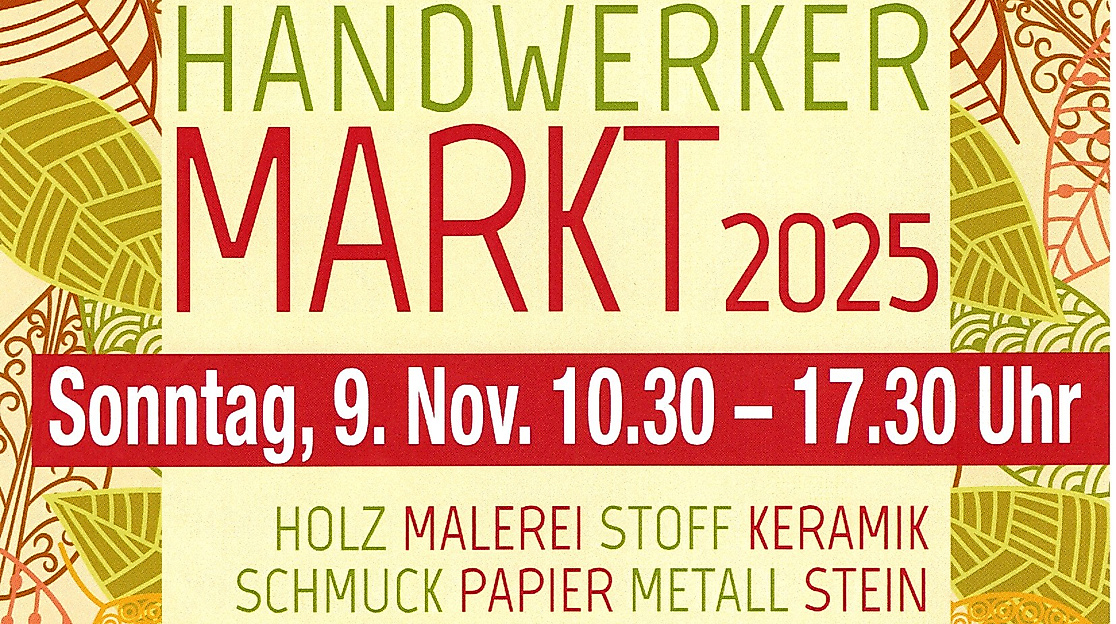 Kunsthandwerkermarkt 2025