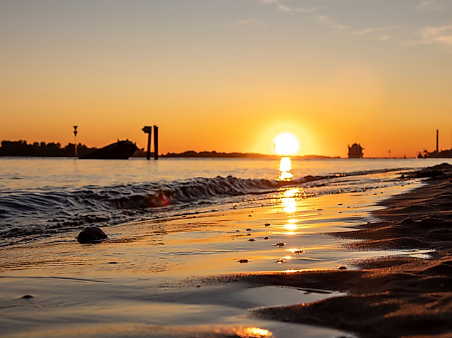 Wasser und Weite in Hamburg fast wie in Skandinavien