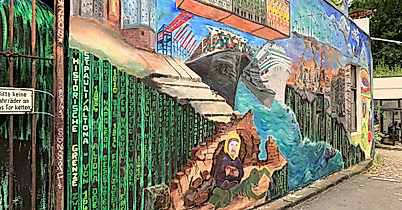 Grenztour Graffiti