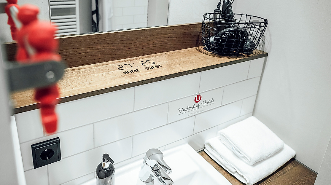 Kröger by Underdog Hotels OHG Hamburg: Bad