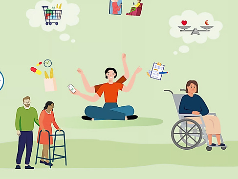 Zwischen Job und Fürsorge