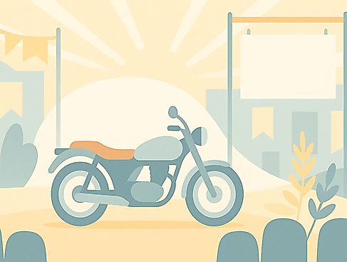 Motorradtage Symbolbild