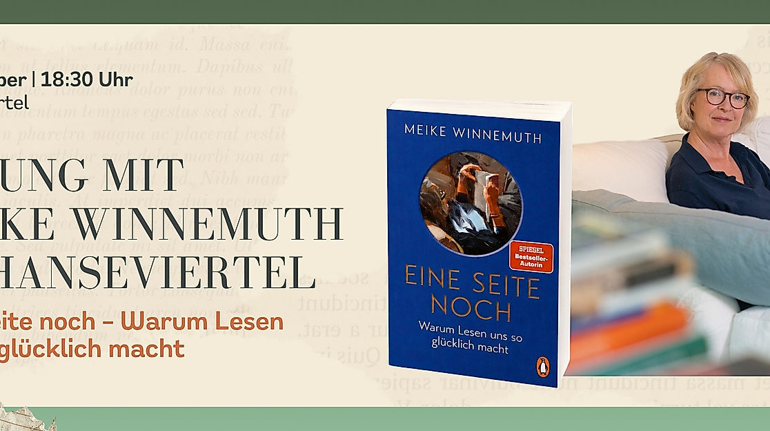 Hanseviertel Lesung Meike Winnemuth
