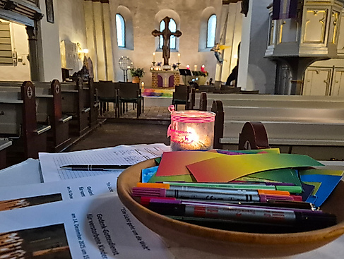 Gedenkgottesdienst für verstorbene Kinder