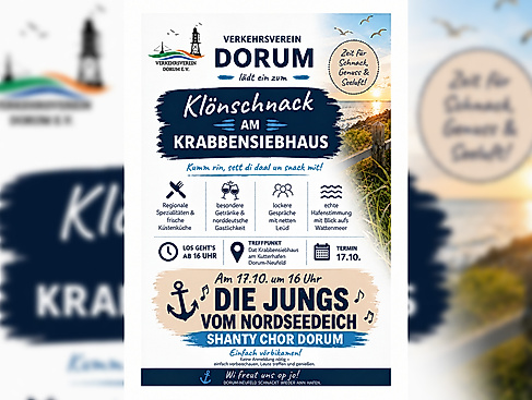 Klönschnack am Krabbensiebhaus