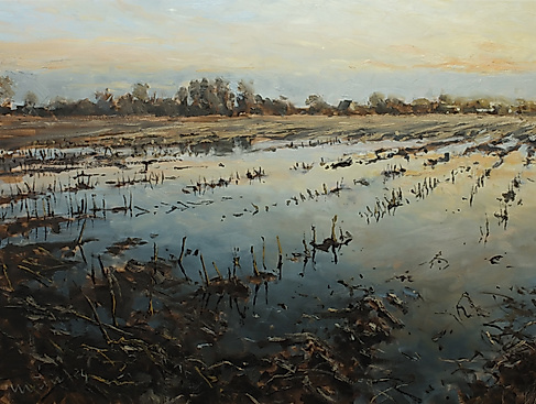 80x110_Überschwemmtes-Feld-III_2024_ÖlaufLW