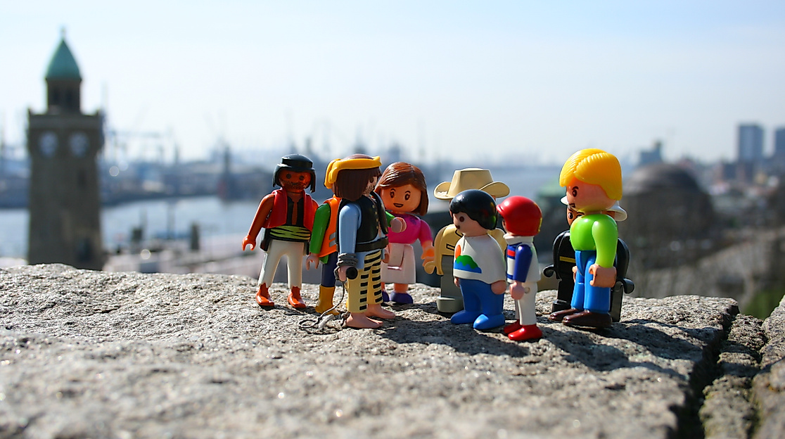 Der Hafen für Kinder