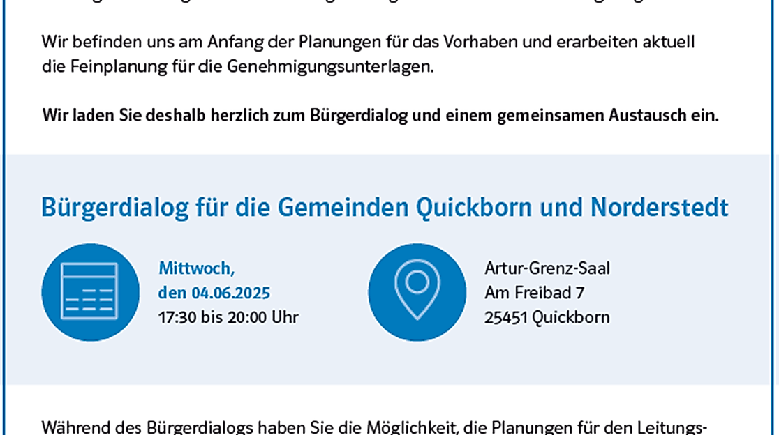 Anzeige Bürgerdialog HAMN Quickborn
