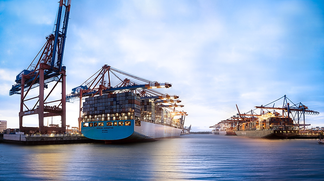 Hafenrundfahrt Containerterminals