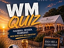 WM Quiz am Strand
