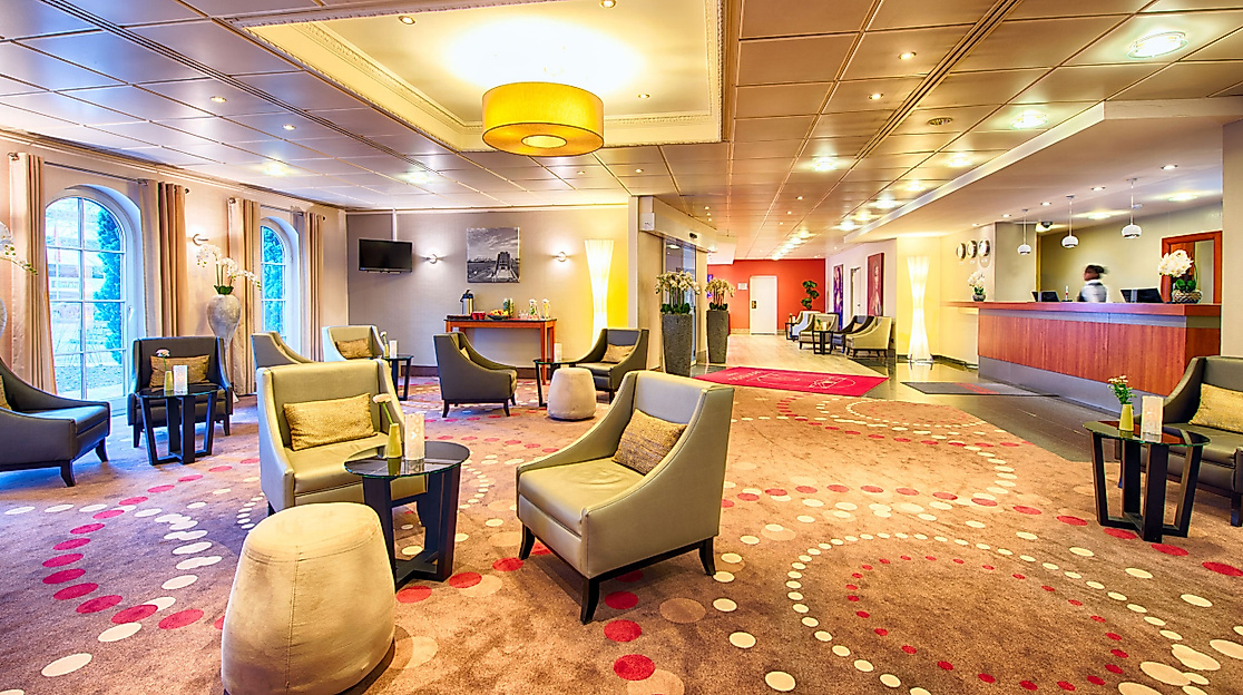 Empfangshalle Leonardo Hotel Hamburg City Nord