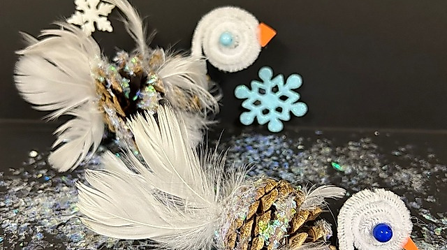 zauberhafte Winterschwäne
