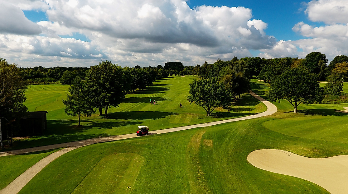 Der Golfplatz