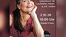 Suzanne Andres-Ich backe also sing ich ! - Liederabend mit Geschichten & Klavier