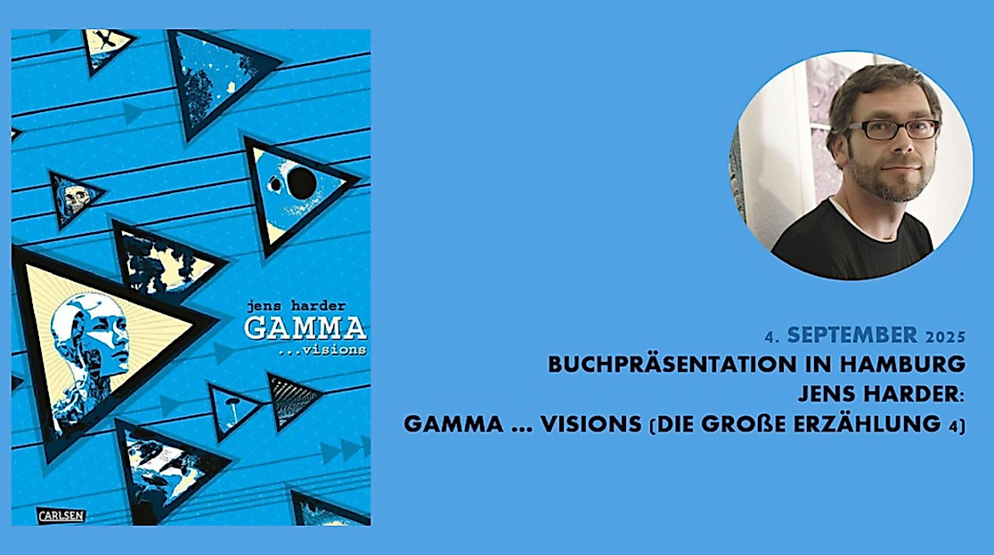 Ankündigung Buchpremiere Jens Harder